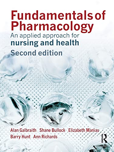 Cover of Fundamentals of Pharmacology: An Applied Approach for Nursing and Health