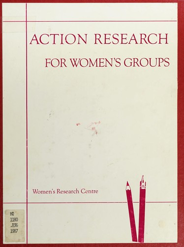 Cover of Action research for women's groups. by Jan Barnsley