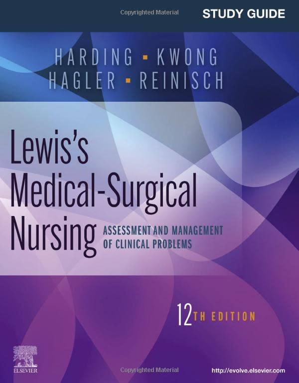 Cover of Lew is' s Medical-Surgical Nursing: Assessment and Management of Clinical Problems